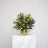 Эмулированная корзина из цветов, декоративные украшения, гостиная, спальни, украшенные зелёными цветами details Picture